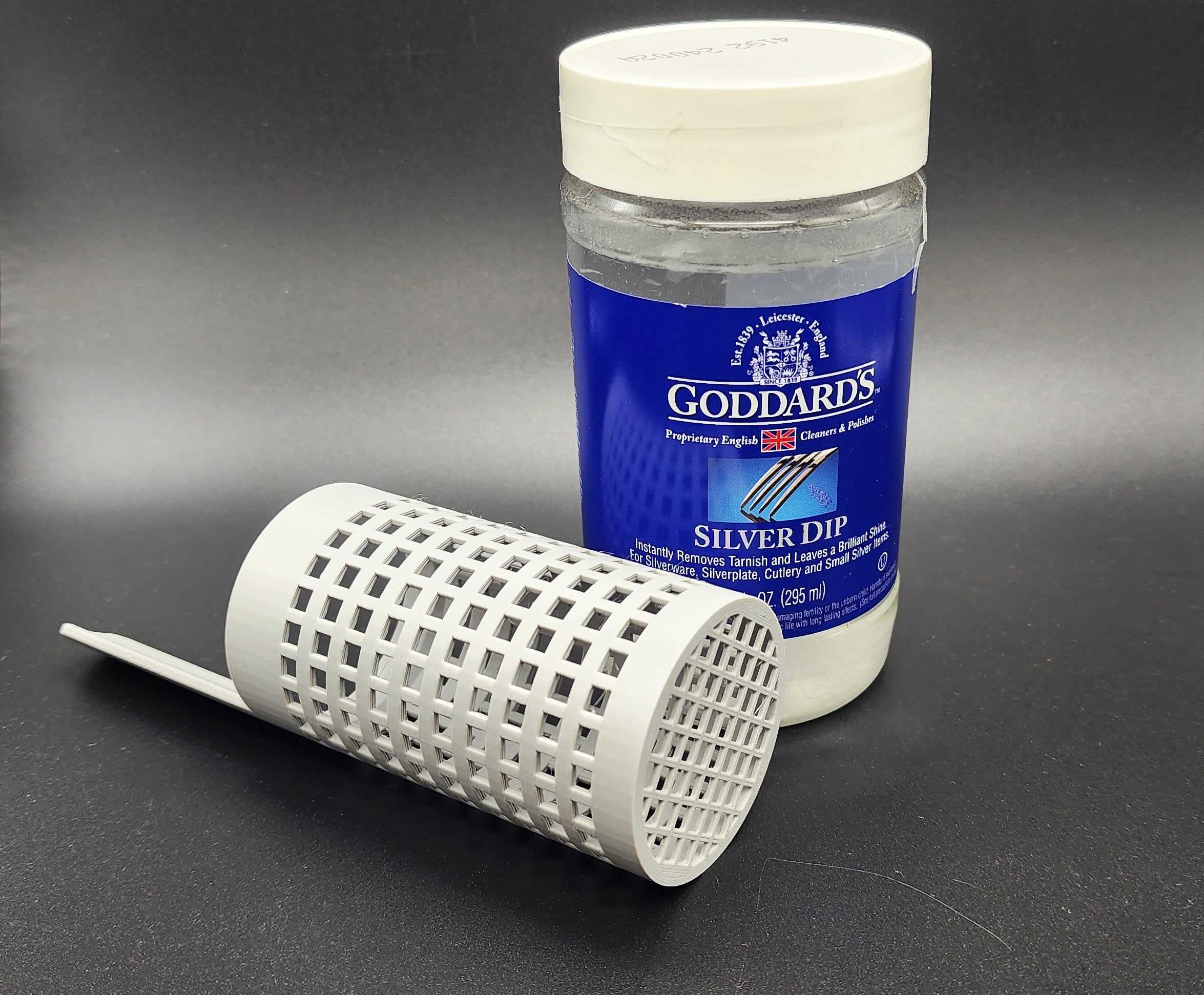 Silver Dip Basket for Jewelry Cleaning