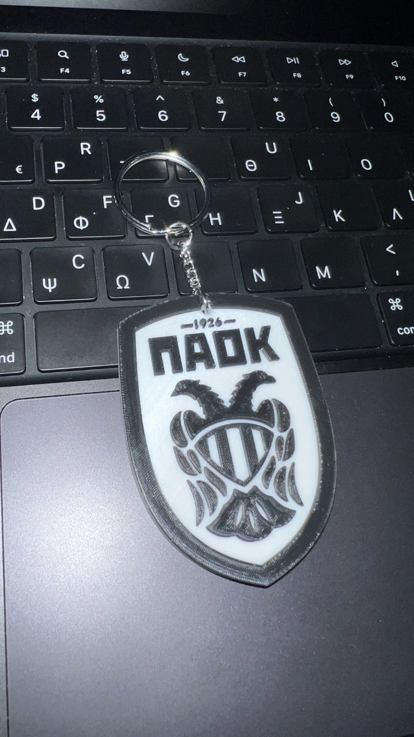 PAOK Keychain (0.02mm/AMS)