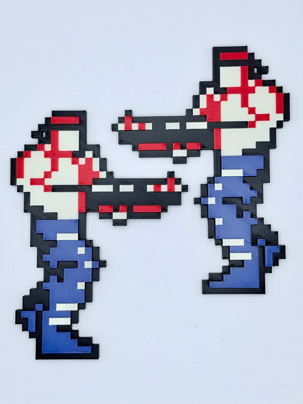 Contra | Retro Arcade/NES Figurines | Voxel Art