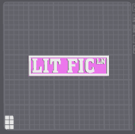 Bookshelf Sign – Lit Fic Ln – Street Sign