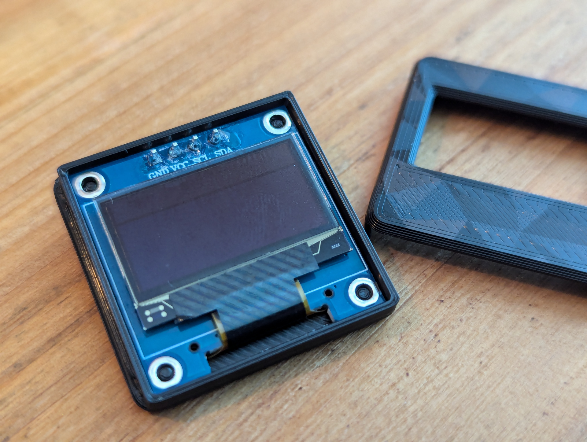 SSD1306 OLED Display Screen Case