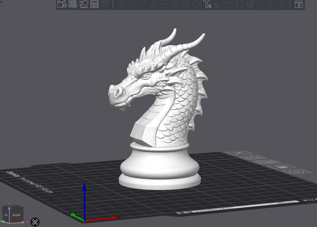 Dragon chess 10 cm