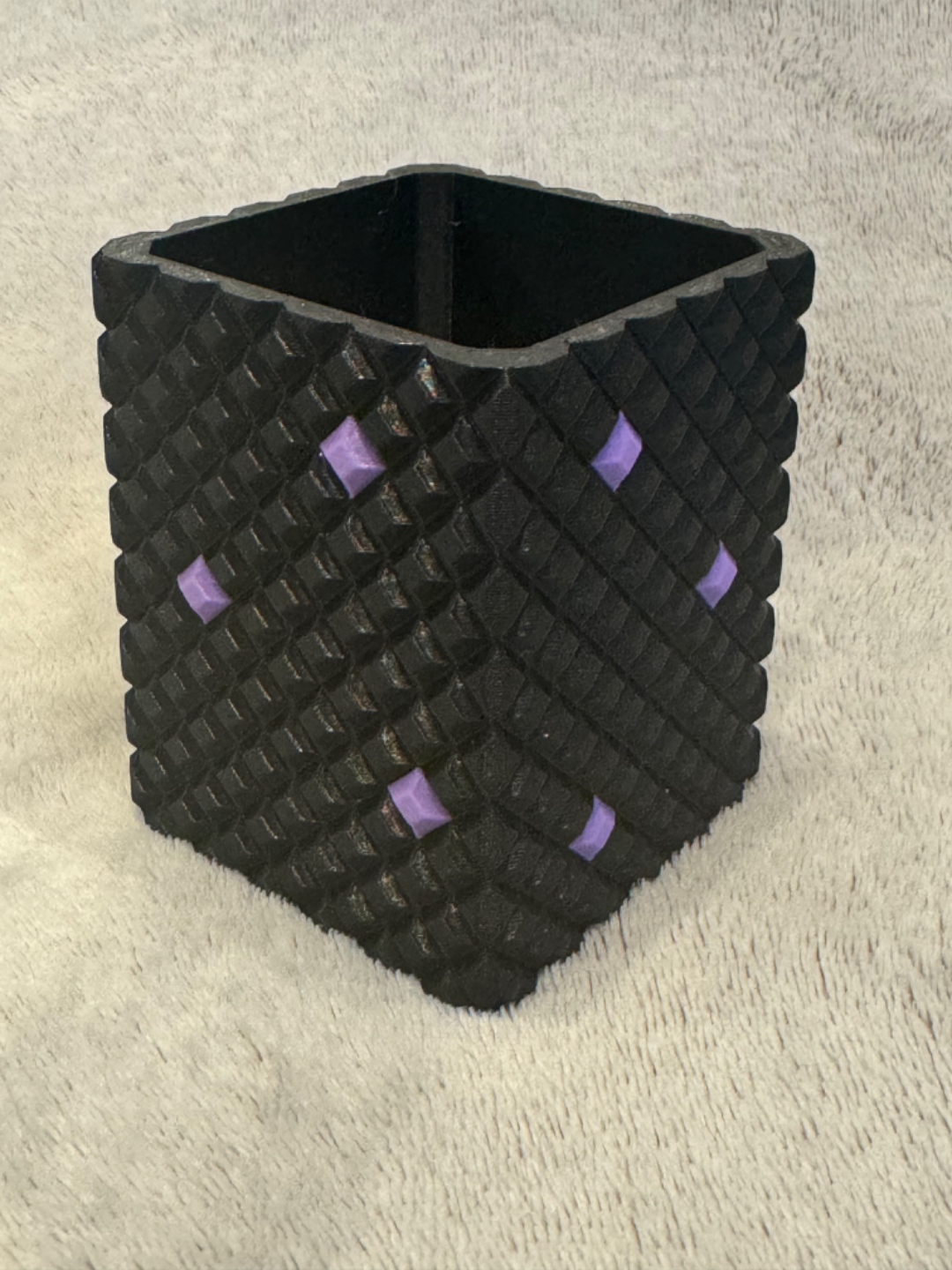 Pen Holder - Diamond Shape - multicolor