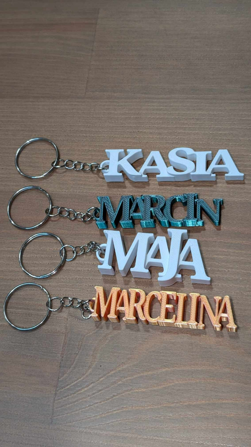 Letters keychain