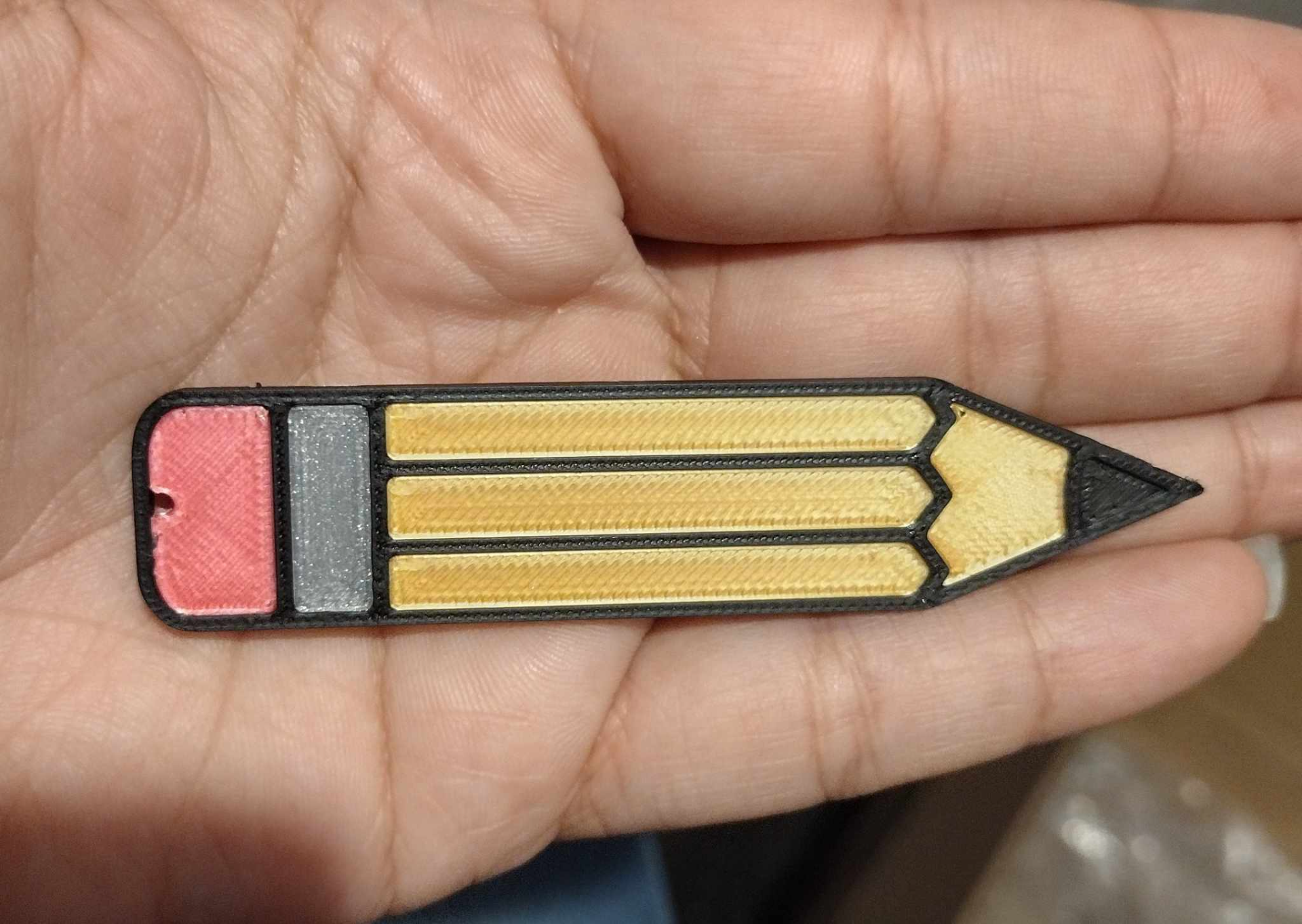 Pencil Keychain