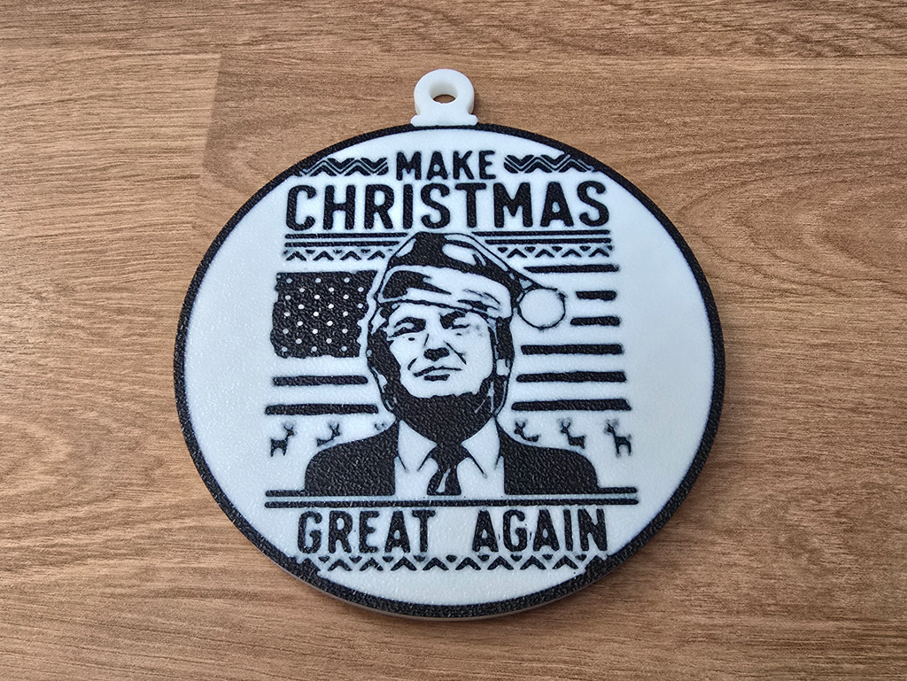 [MCGA] Trump Christmas Bauble / Decoration