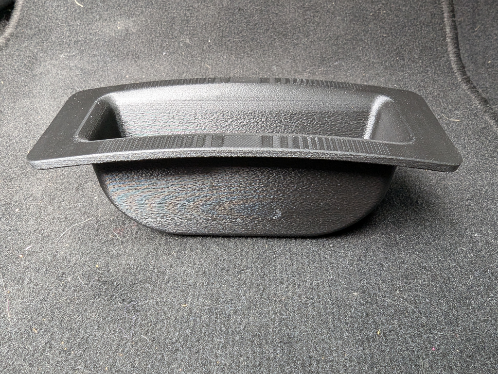 Mazda MX5 Miata NC deep interior pocket/coin slot