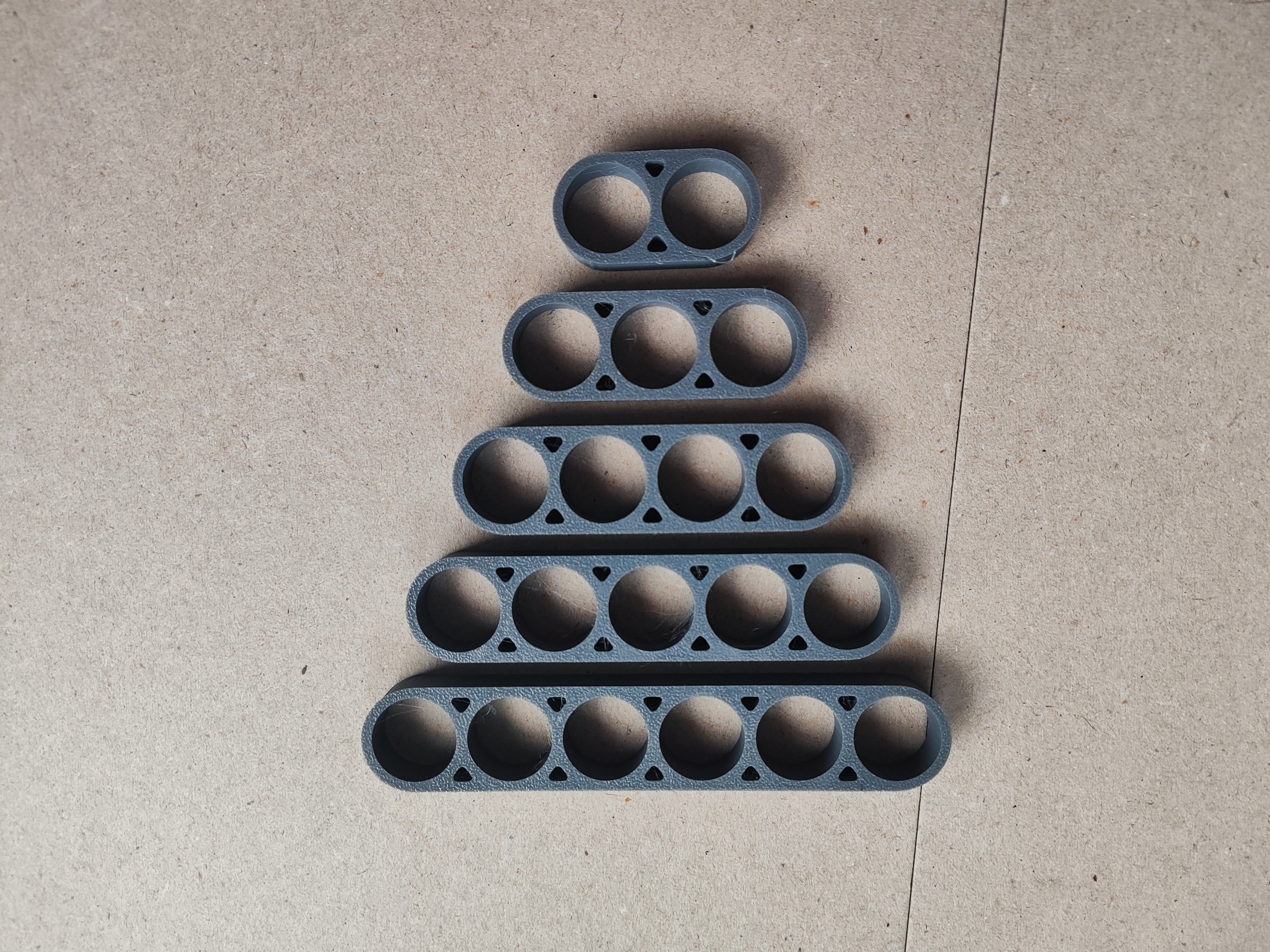 18650 Battery Holder Set | Wire Channels 2-6 Cells