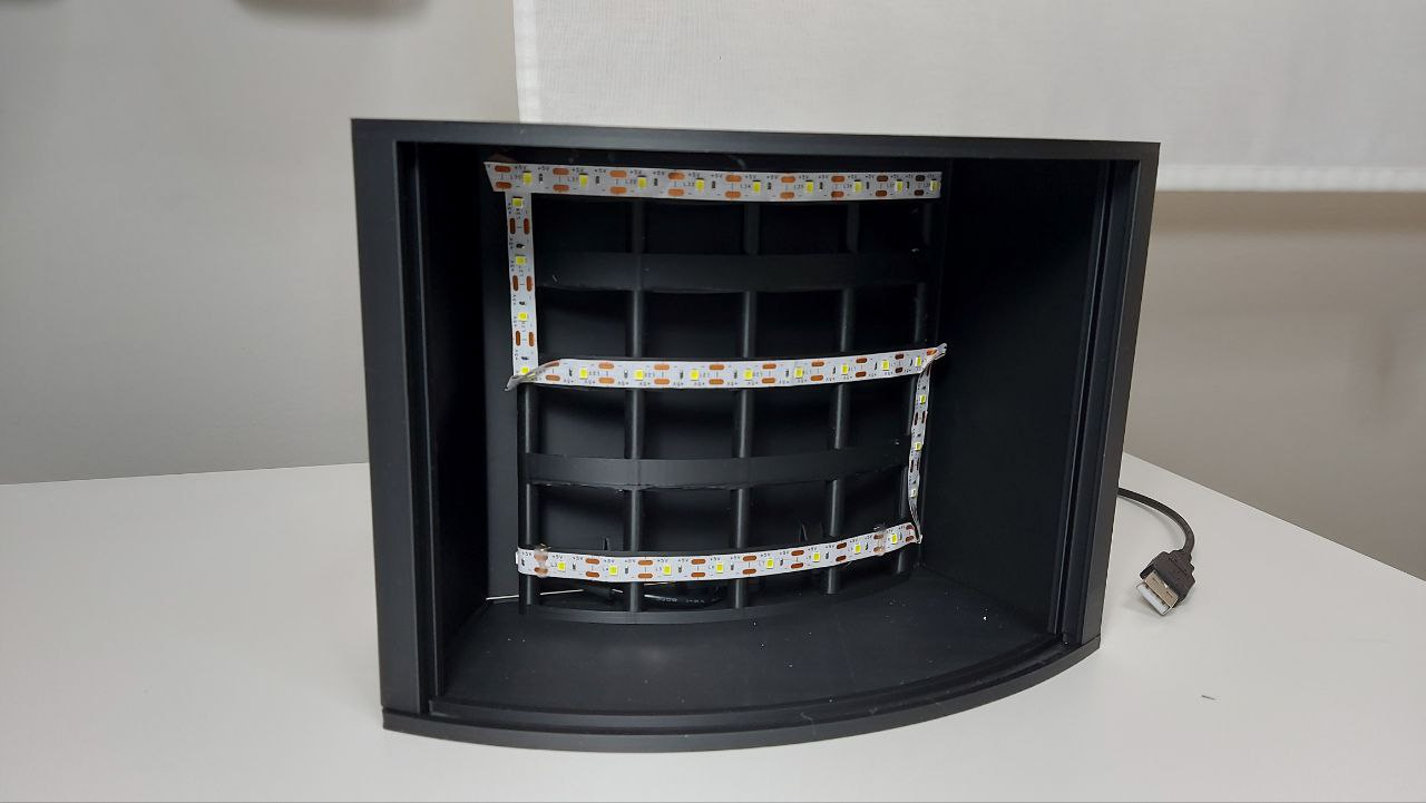 lito box, litophane lamp