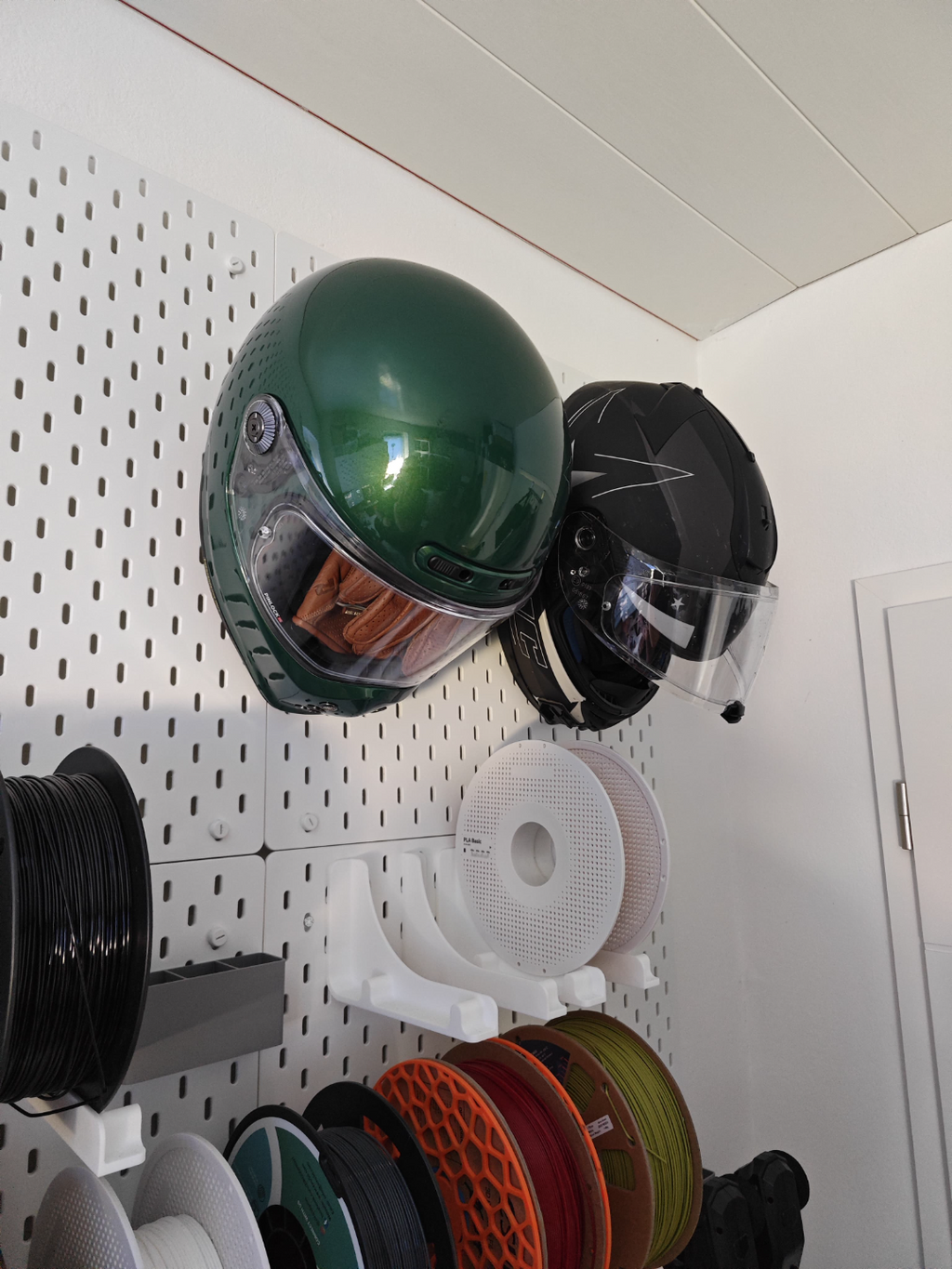 Helmet Hook for IKEA Skadis