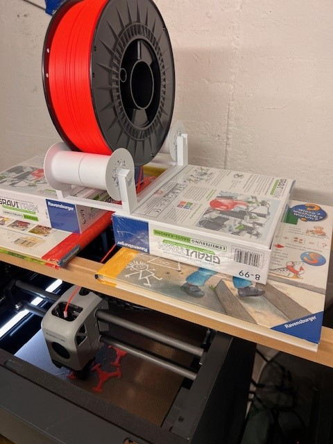 Universal Spoolholder Stand Print in Place Bearing