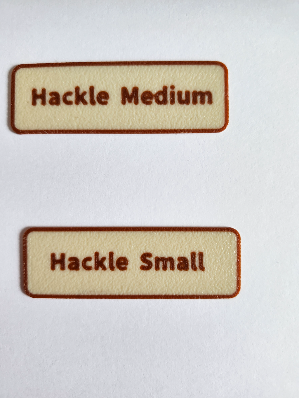 Make your own sign labels