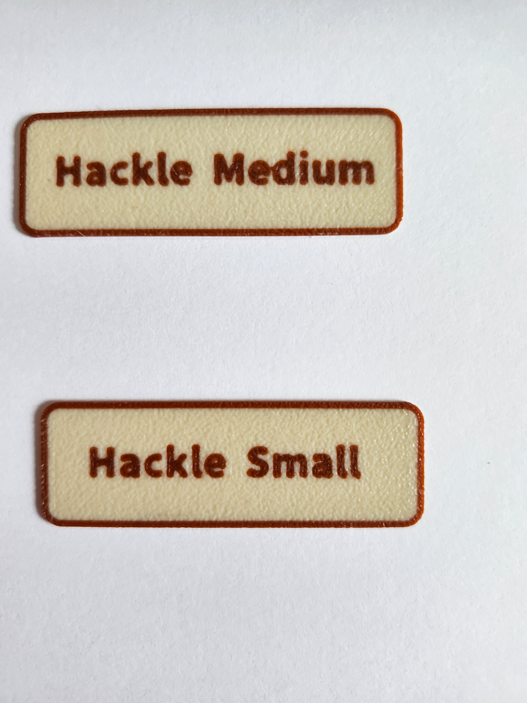 Make your own sign labels