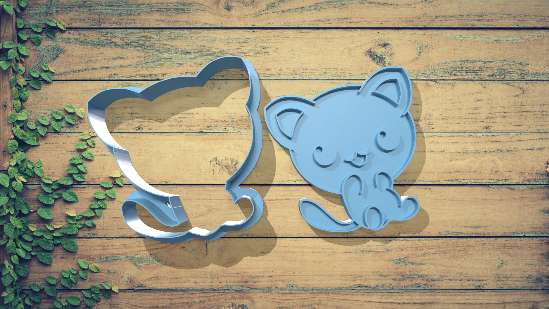 Cat Cookie Cutter Set
