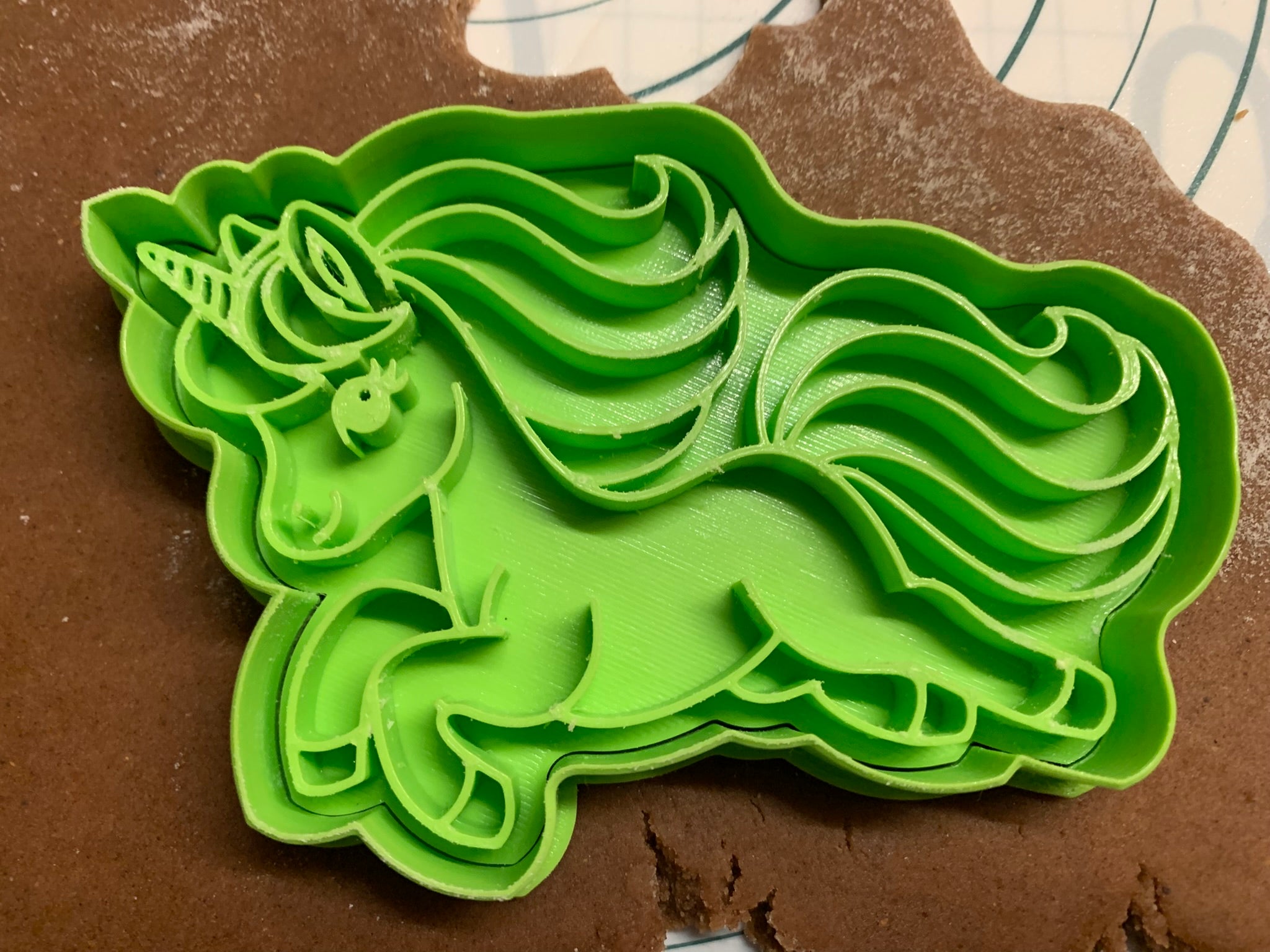 Unicorn cookie cutter