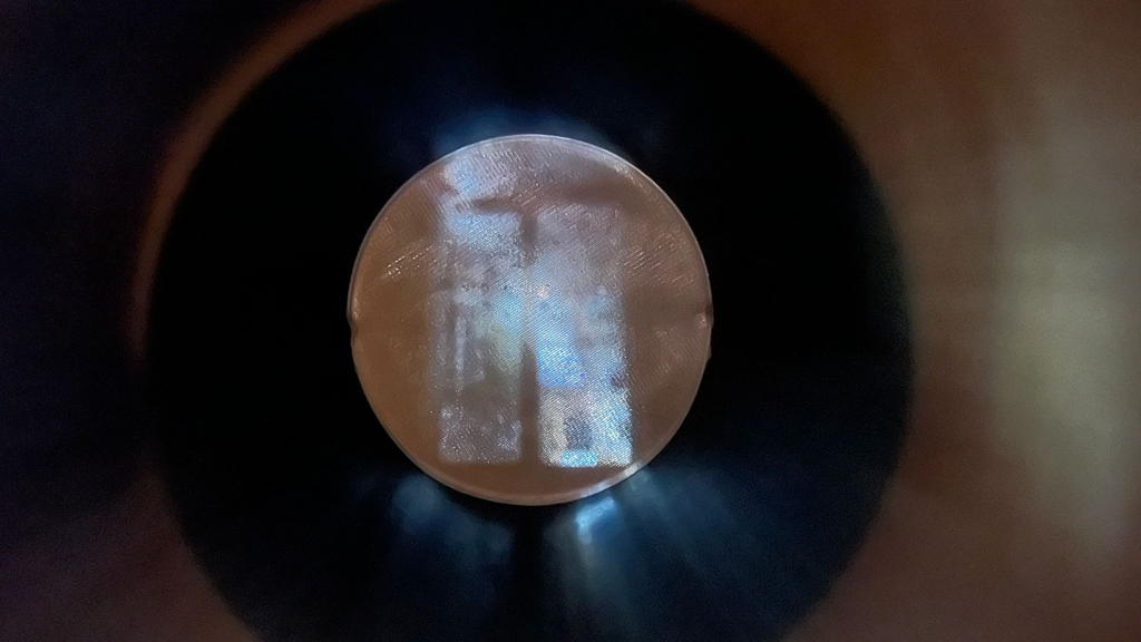 Pinhole camera experiment