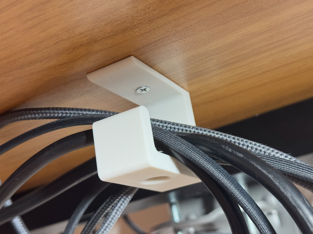 Under Desk Cable Organization Hook
