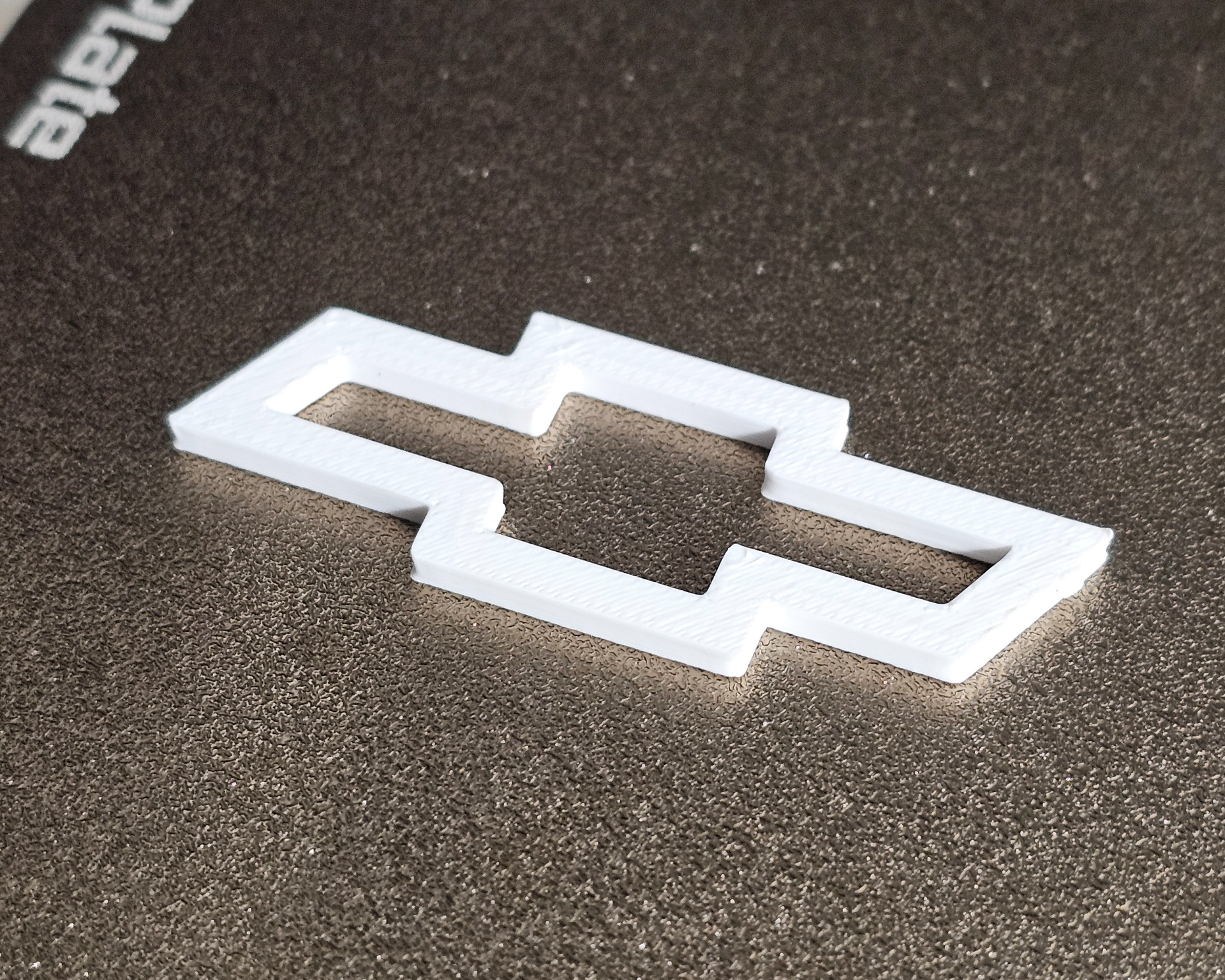 Chevrolet Bowtie Logo - 3D Printed Emblem