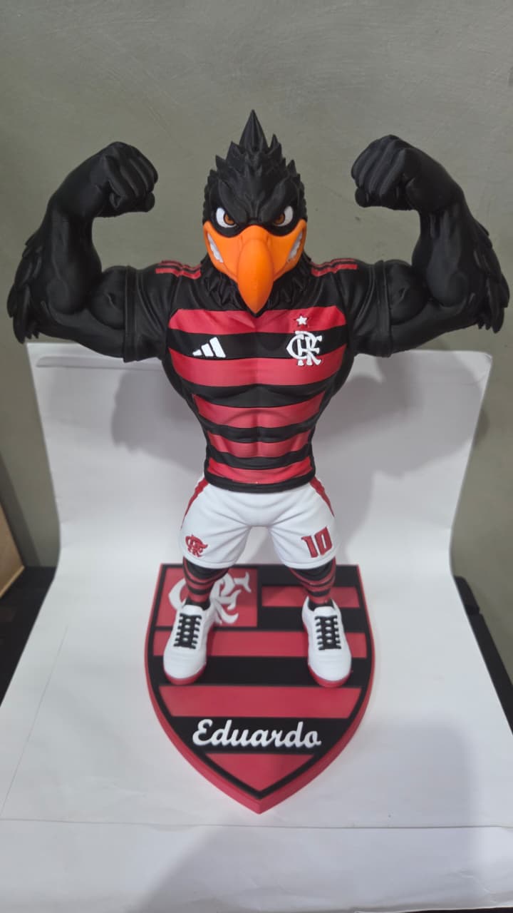 Escudo do Flamengo - Base para mascote