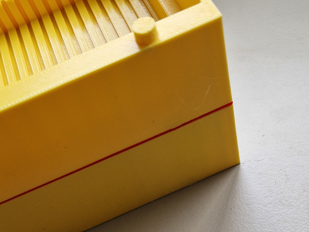 Stackable holder lid, 1mm thick