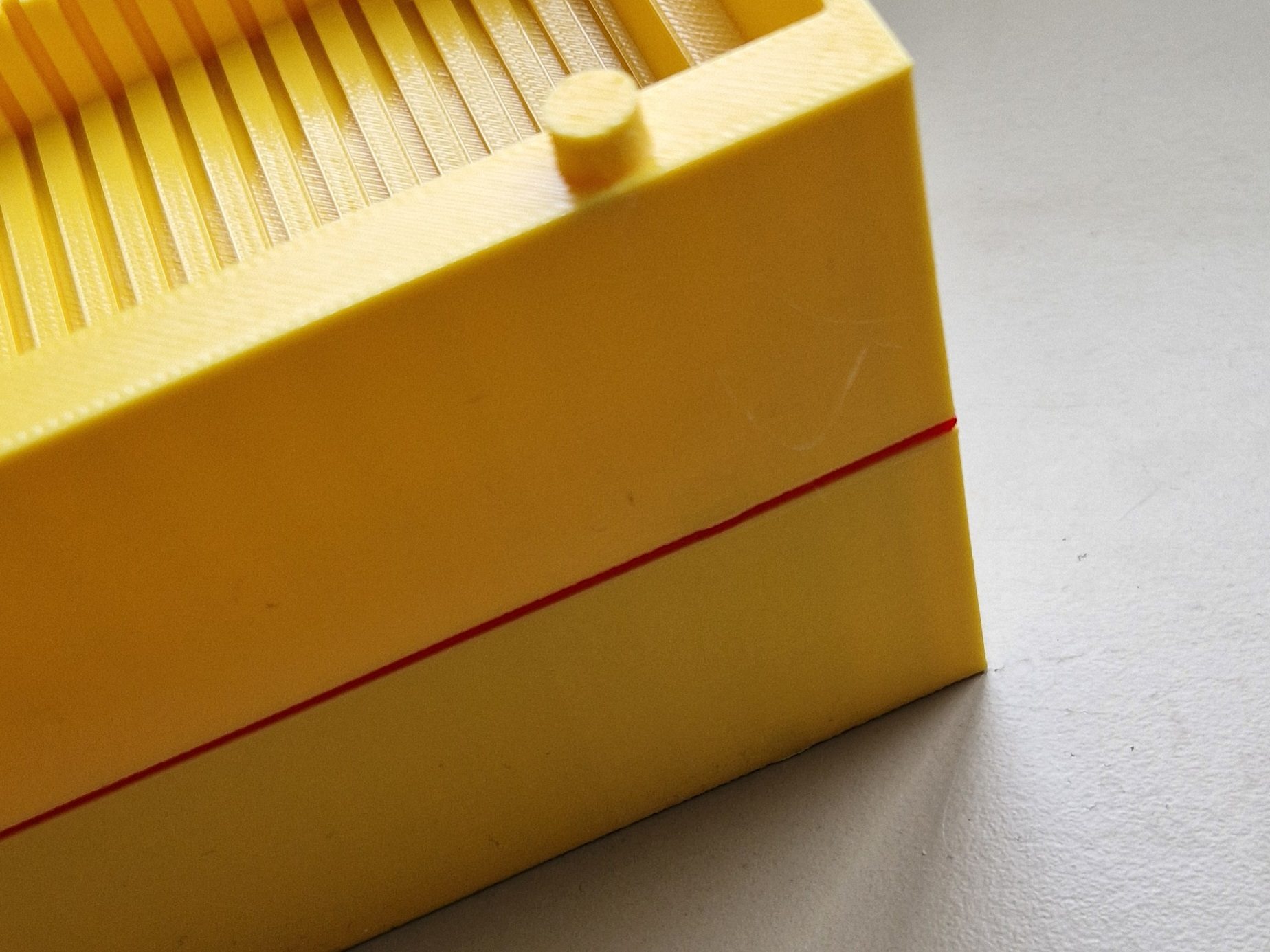 Stackable holder lid, 1mm thick