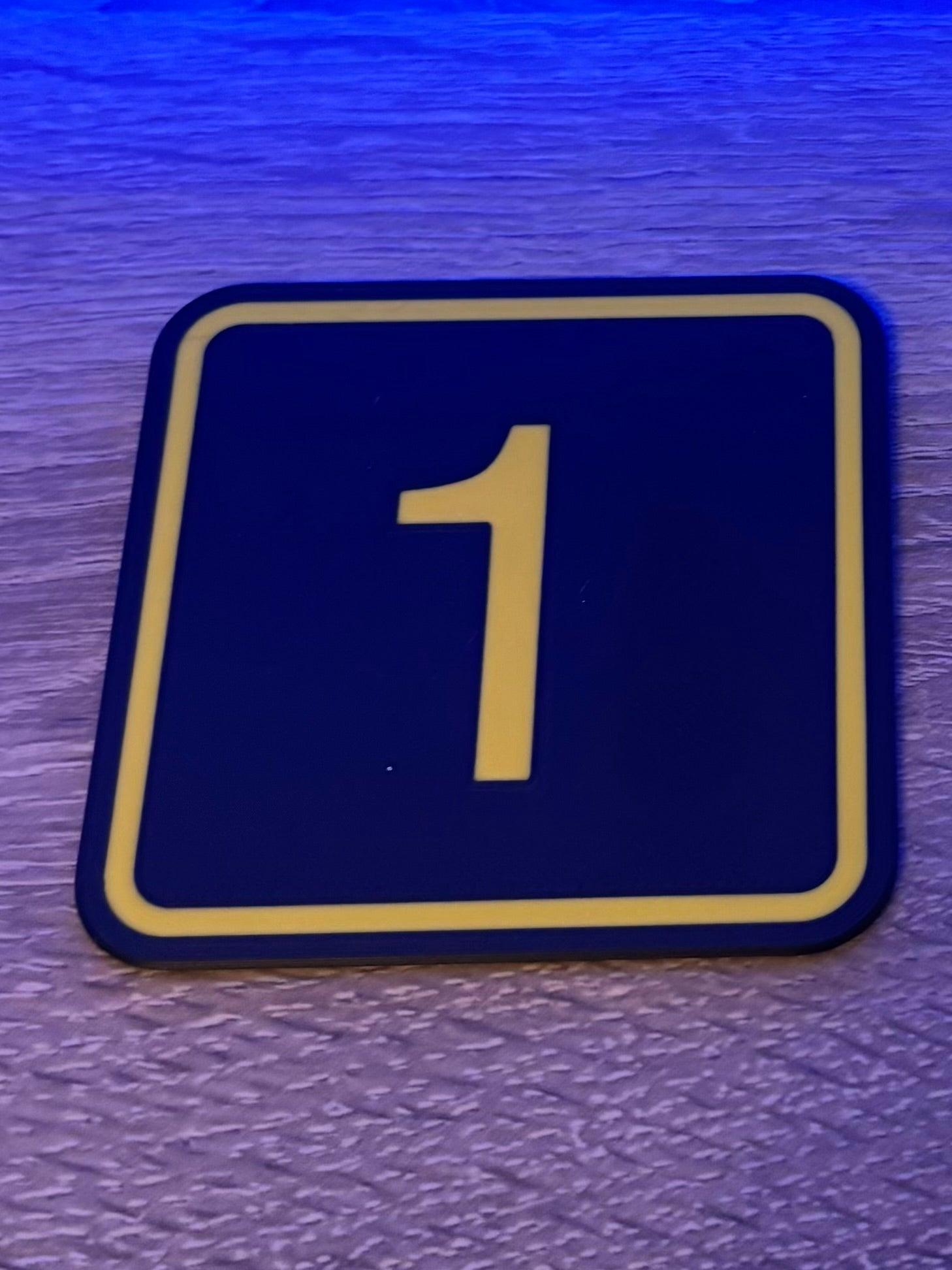 Square Number Plates (Door signs etc)