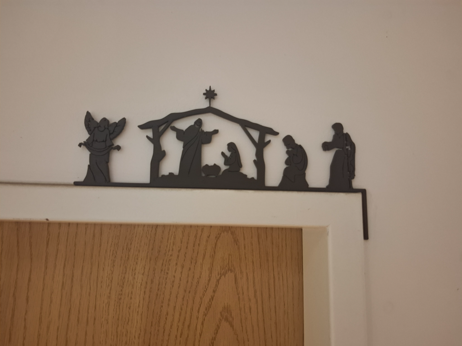 Nativity Scene 3D Door Decoration
