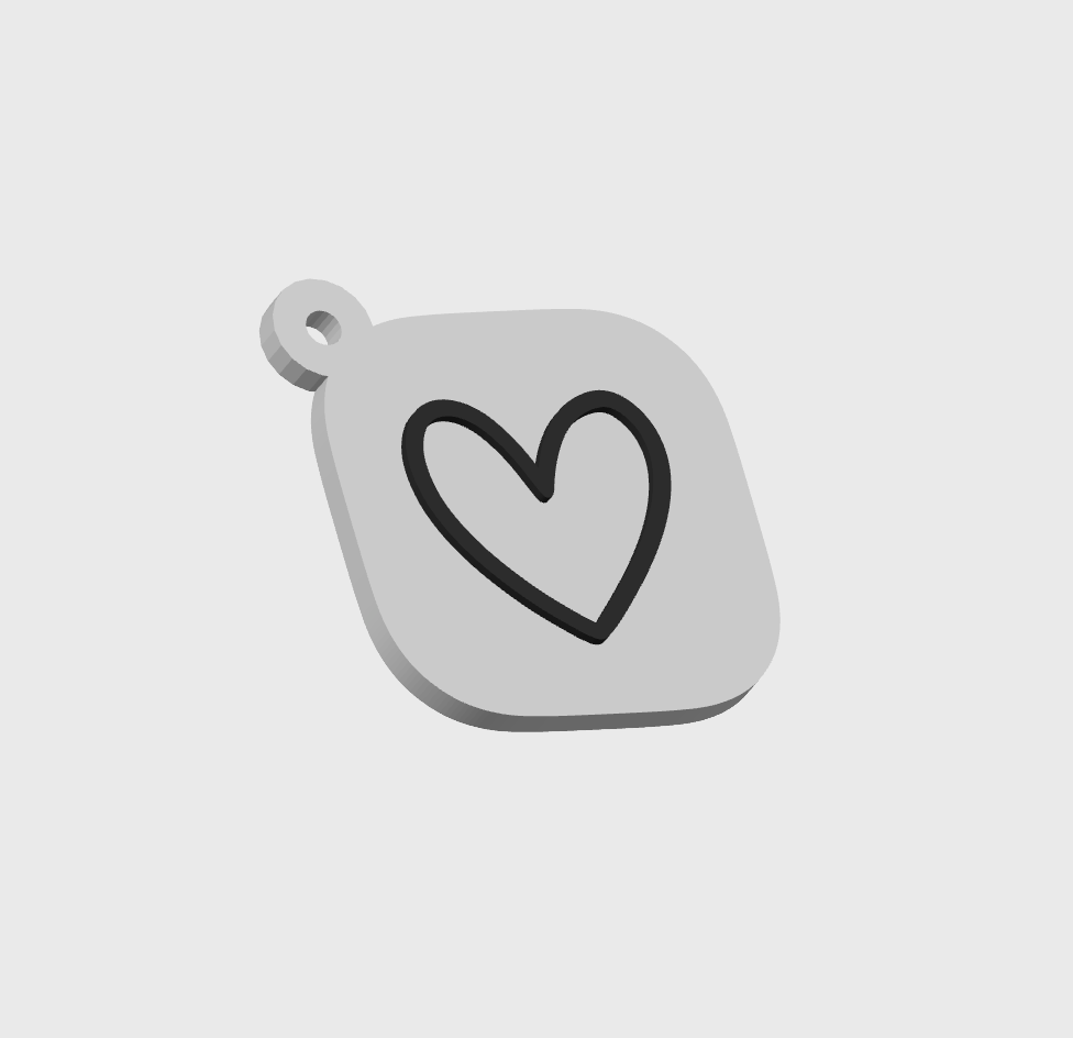 Heart NFC Keyring | Business Gift | NFC Keyring