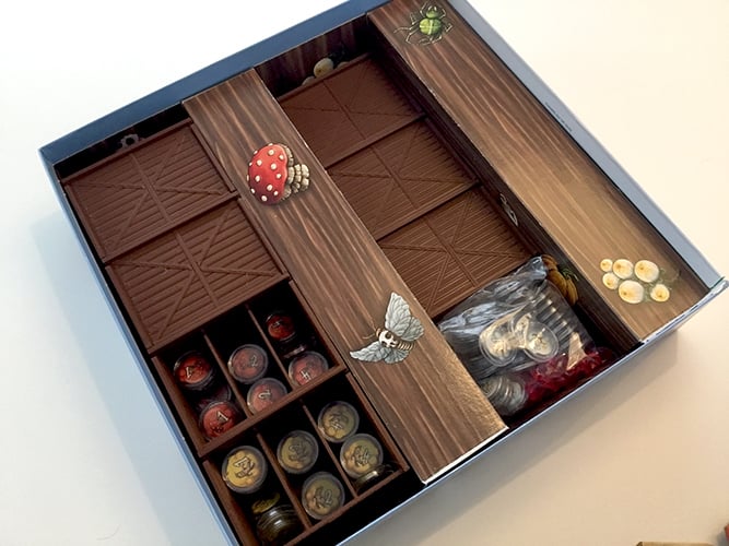 Quacks of Quedlinburg Box Insert for Coin Capsules