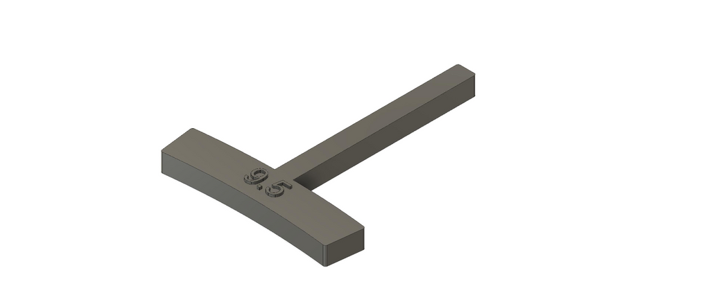 9.5'' Radius Gauge