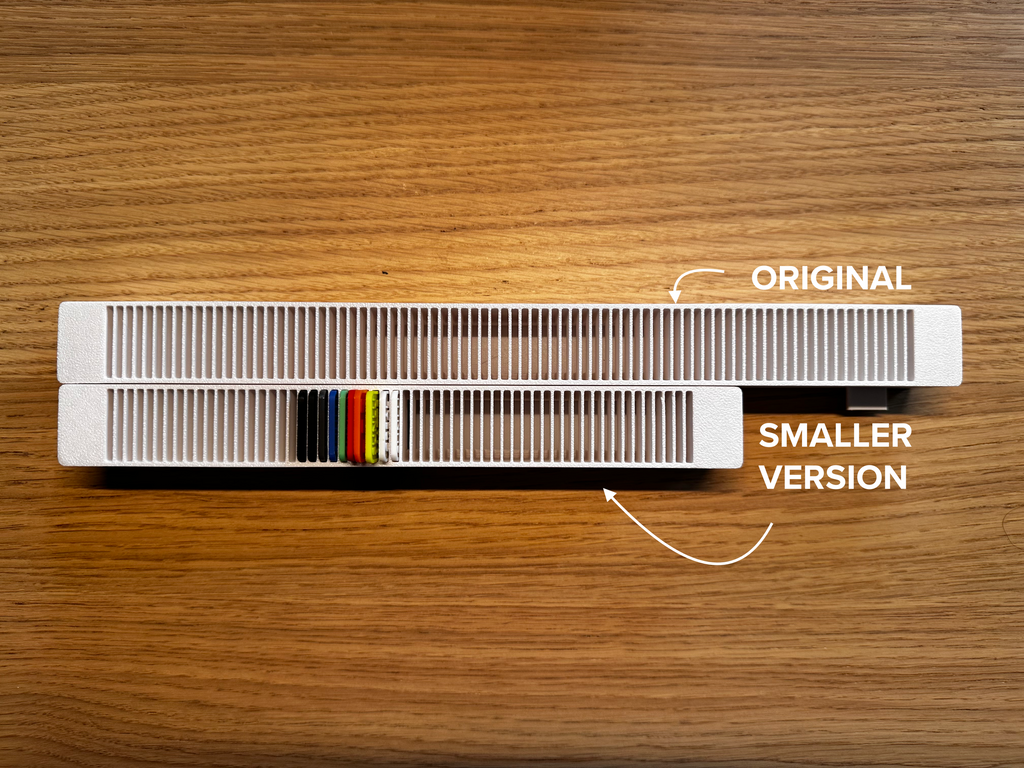 Linear Filament Swatch Display
