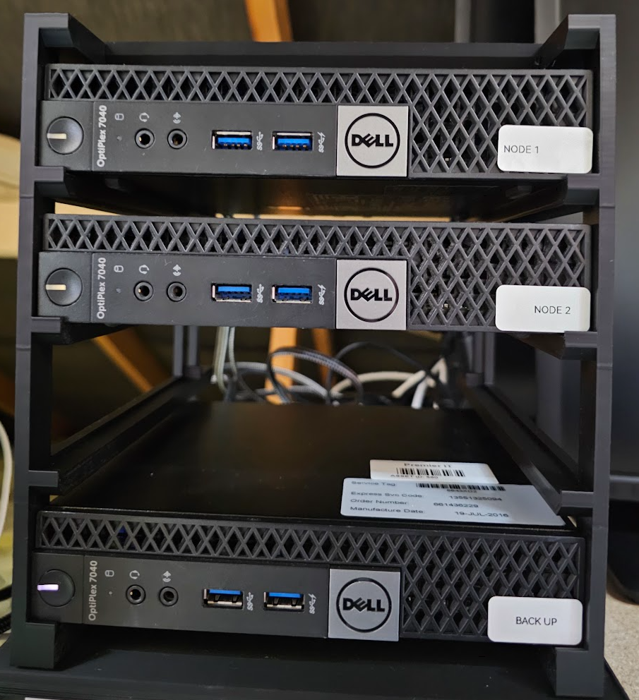 Dell Optiplex Micro Storage Rack (4 Unit)