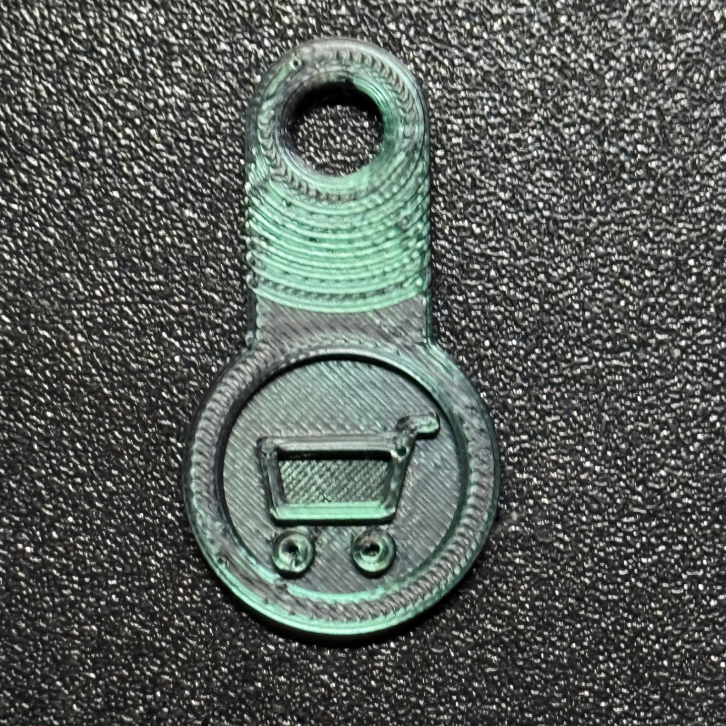 Shopping Cart Token STL File | US Quarter Size