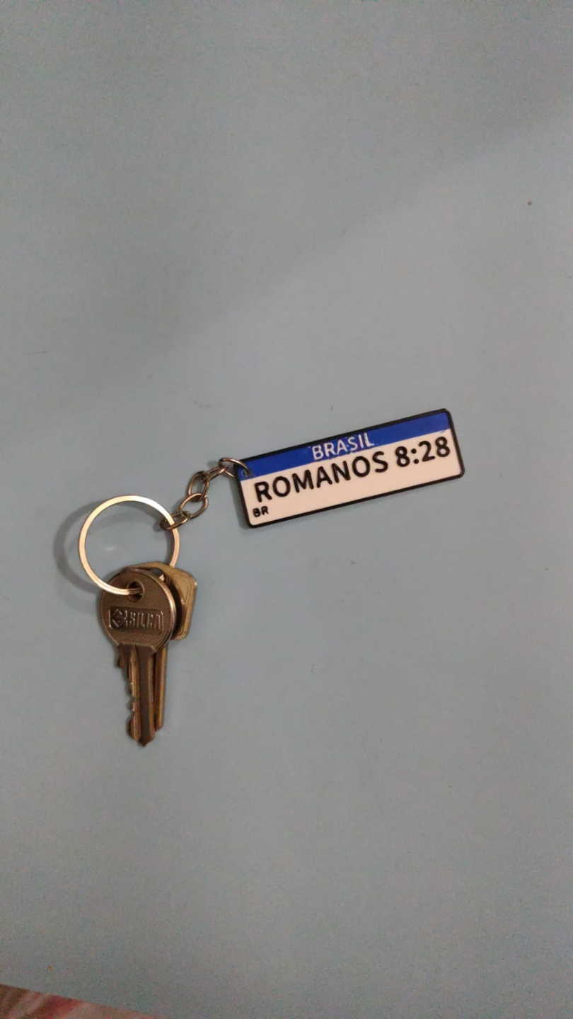 BR Car plate Keychain