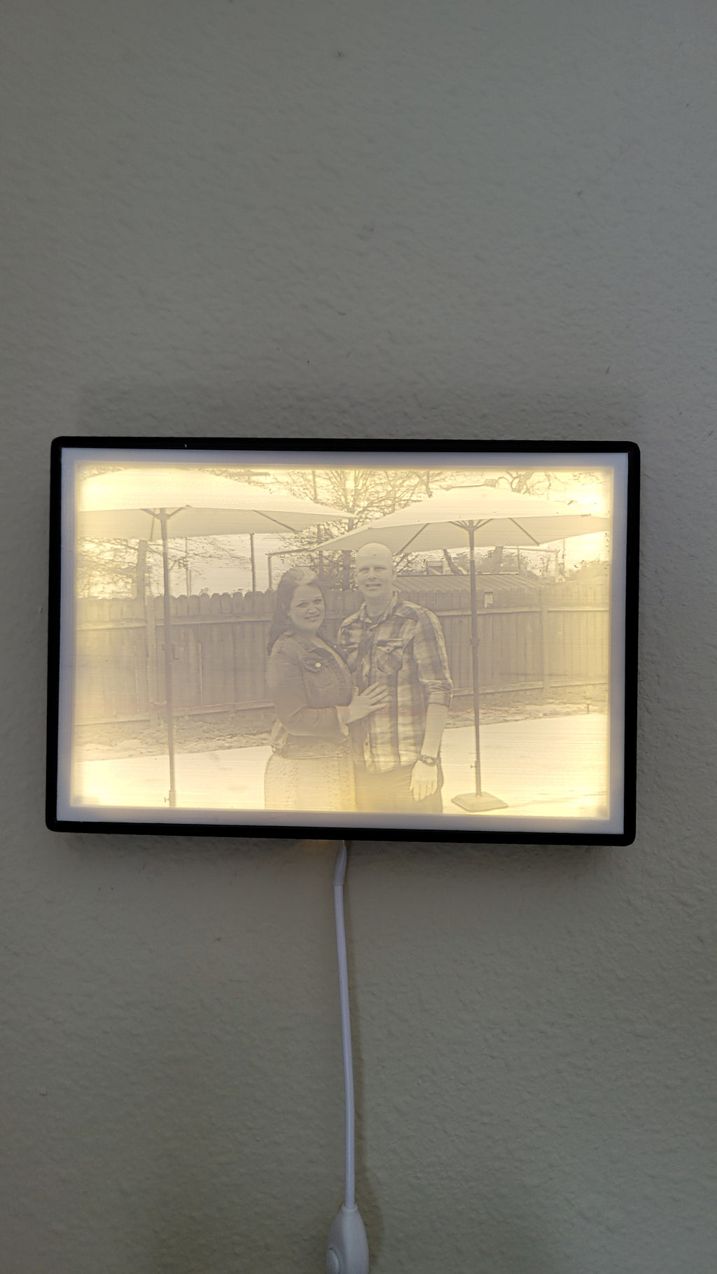 Lithophane frame