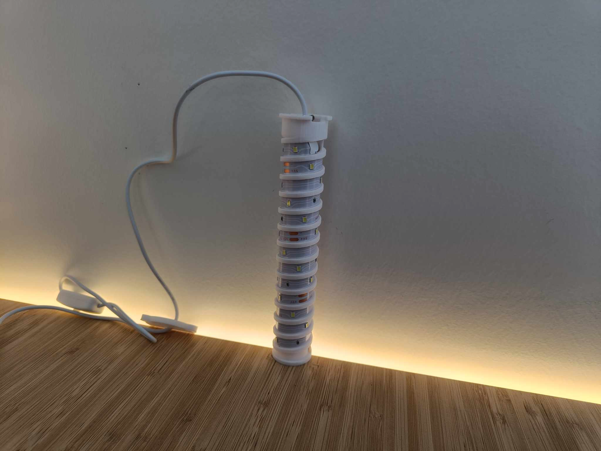 1m LED strip "light bulb"