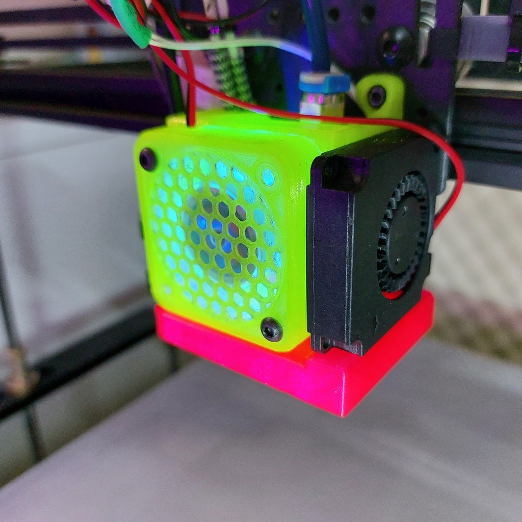 Tronxy X5SA Hotend Case replacement with fanduct
