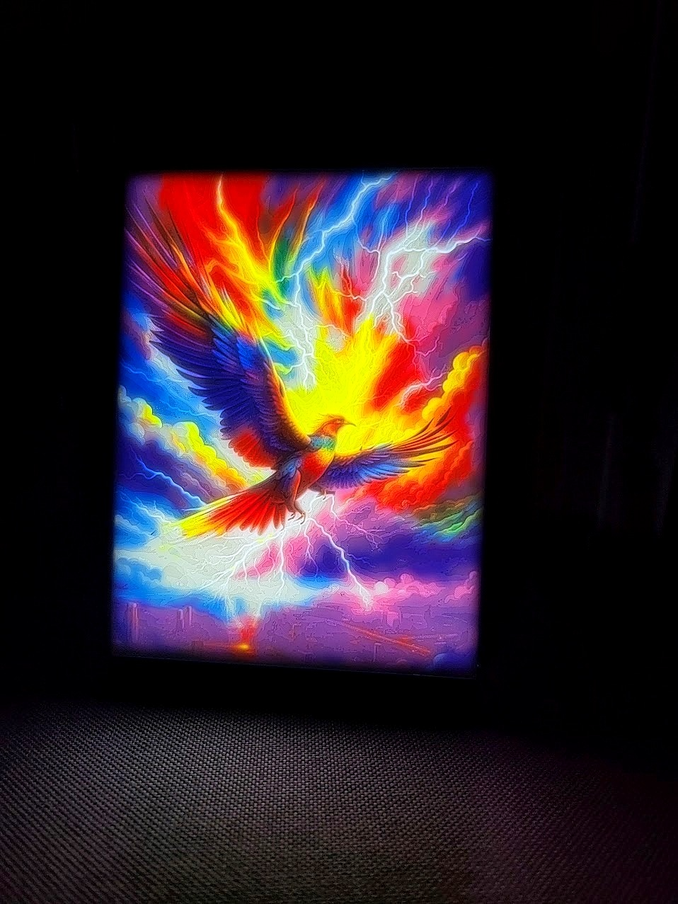 Phoenixs CMYK Lithophane