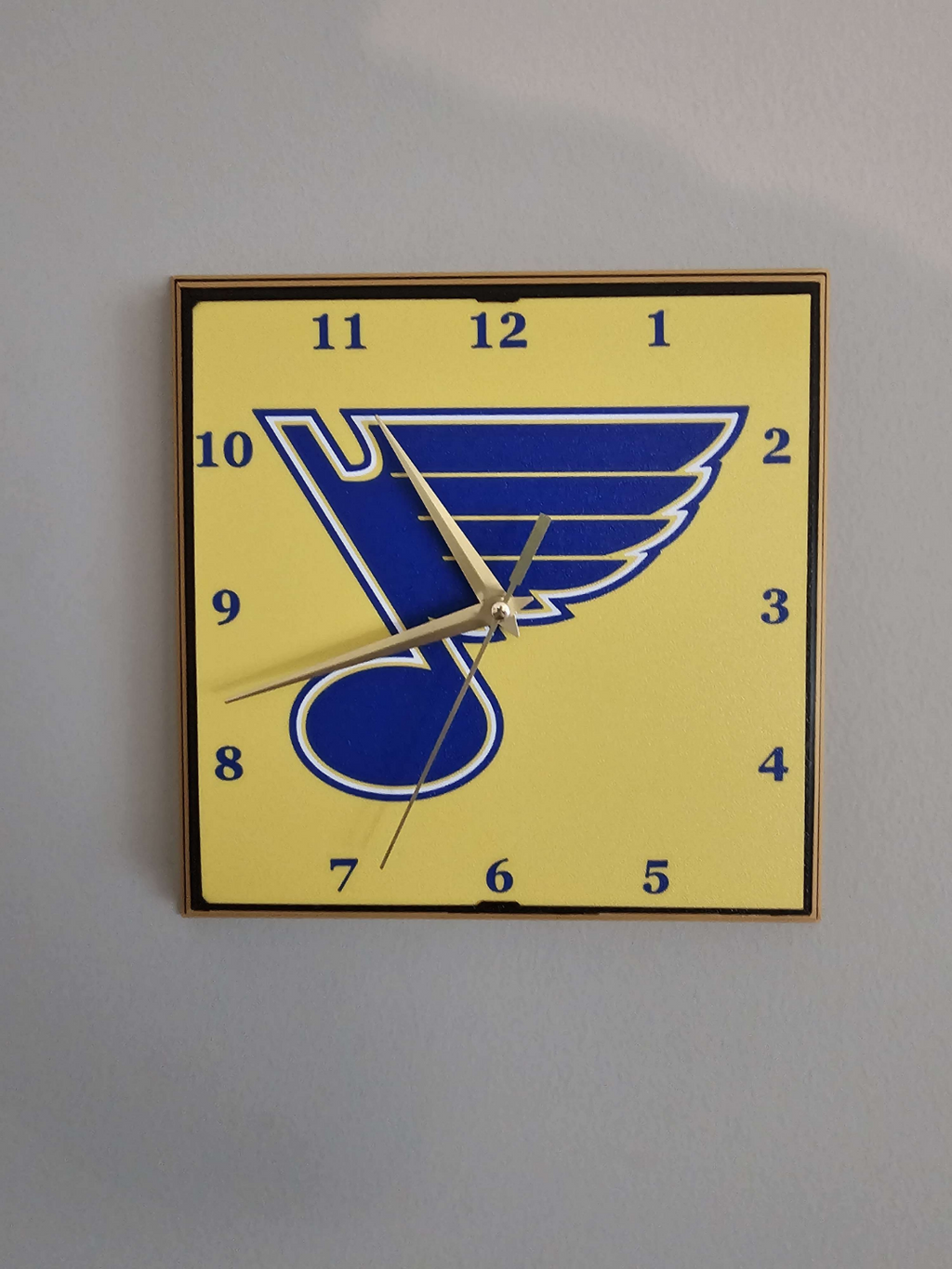 St. Louis Blues Clock Face