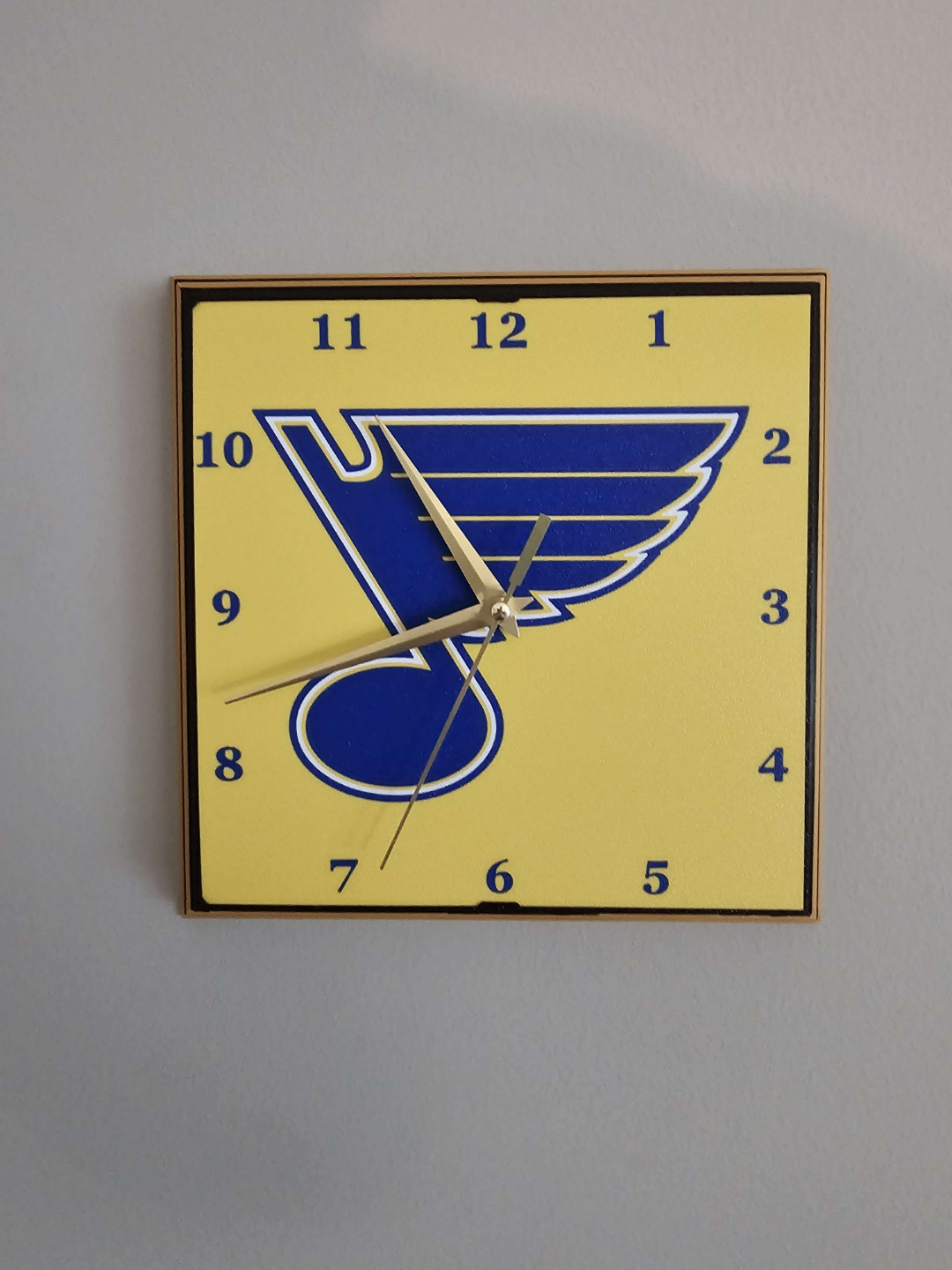 St. Louis Blues Clock Face