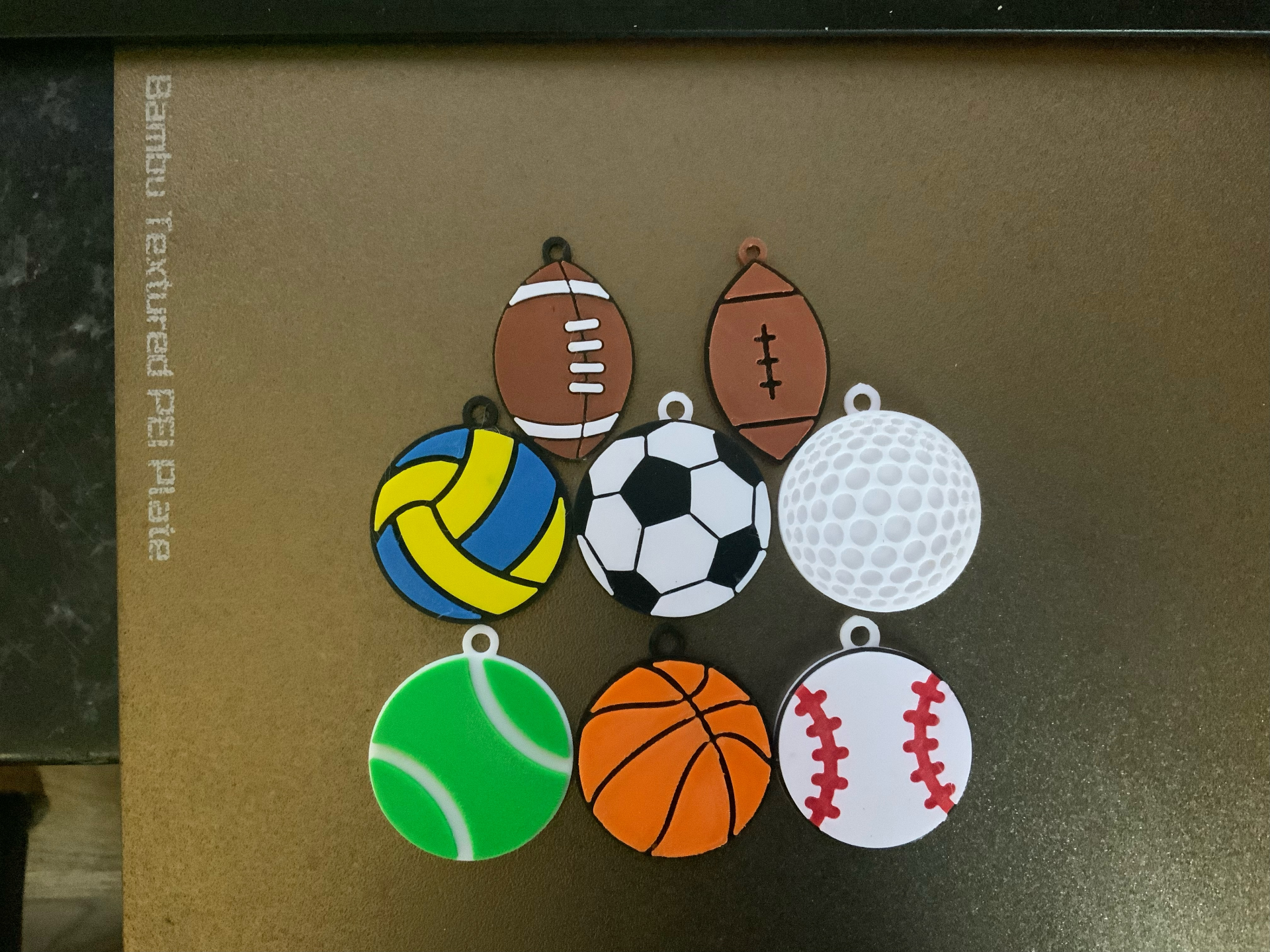 balls keychain / necklace charms (free commercial)