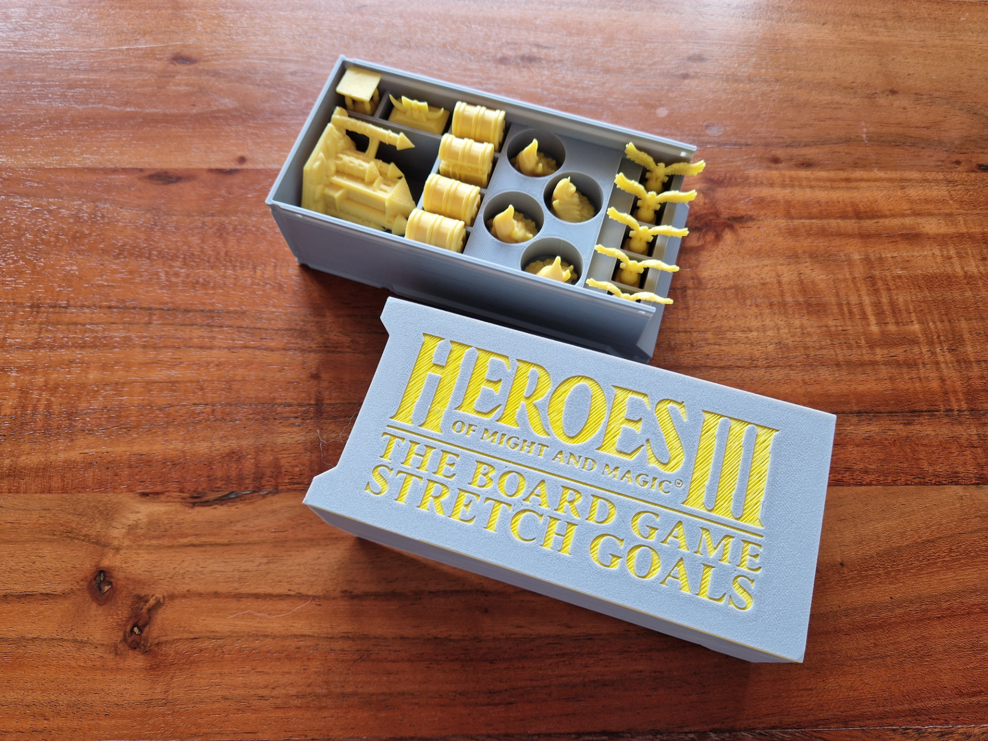 Stretch Goal organizers for Heroes 3 Board Game
