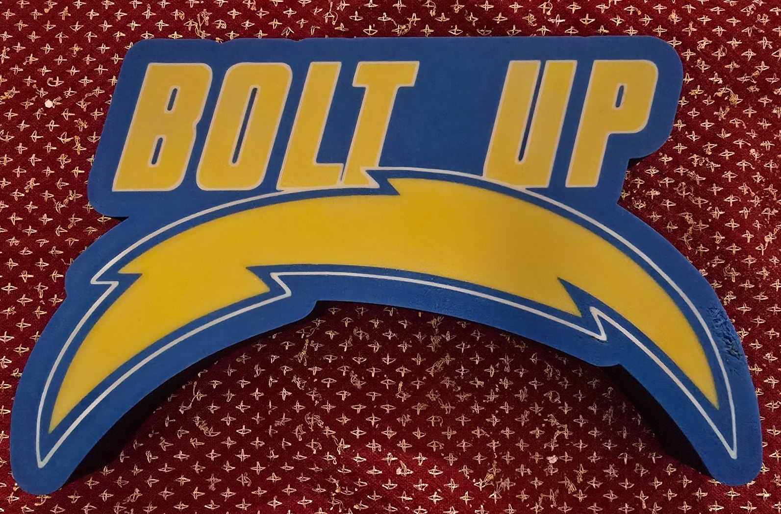 Chargers Bolt Up Logo