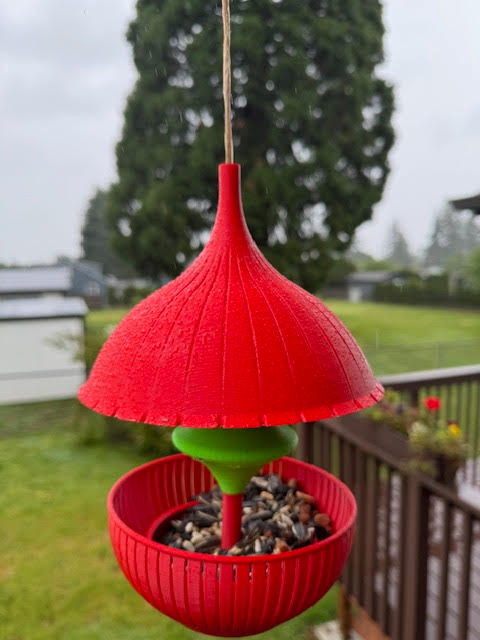 Bird Feeder Flower