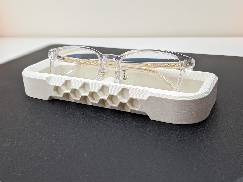 Hex Pattern Glasses Holder