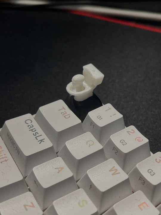Skbidi Toilet keycap
