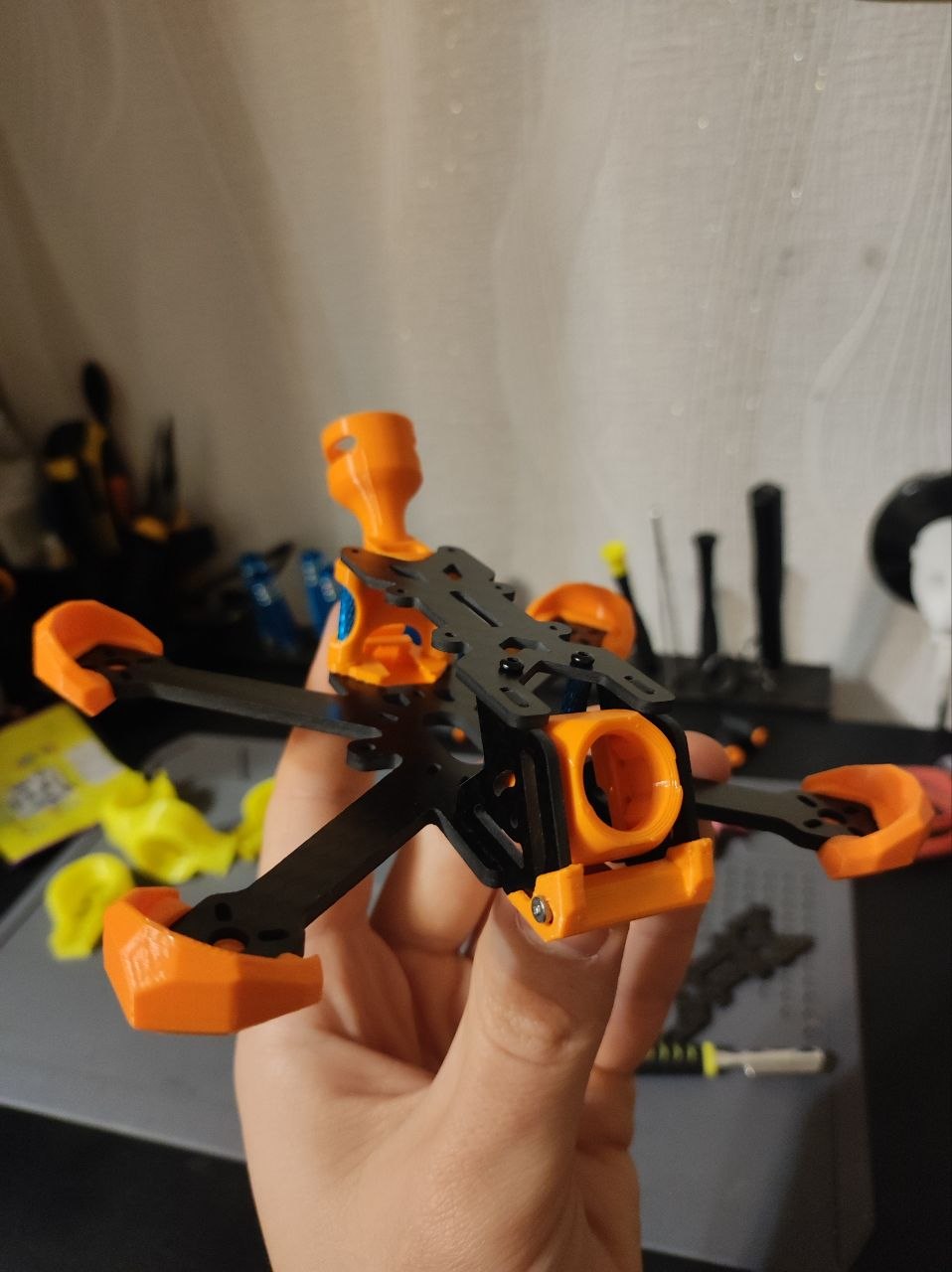 Lightweight 3 inch drone frame STRIDER