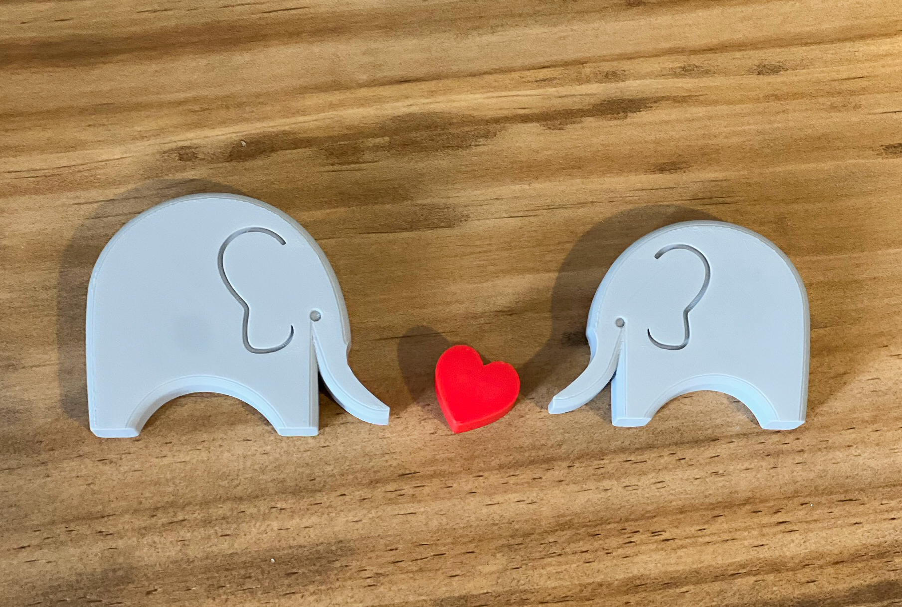 Elephant Puzzle Valentine