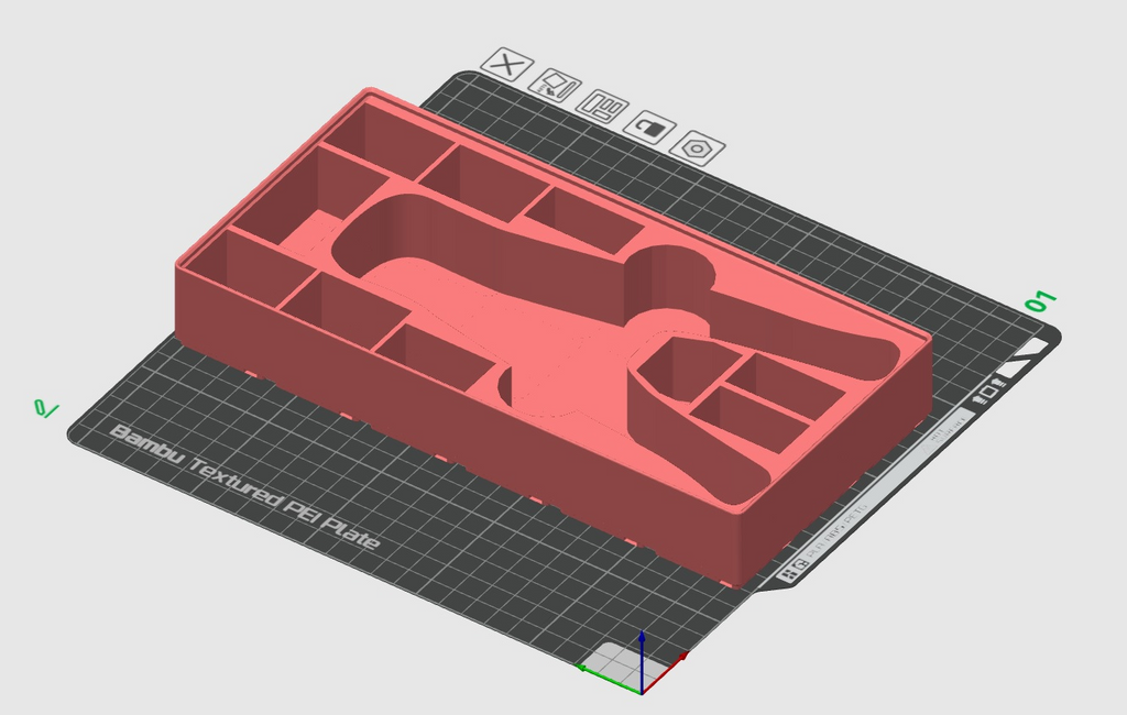 Gridfinity Wire Stripper (HBM) Storage