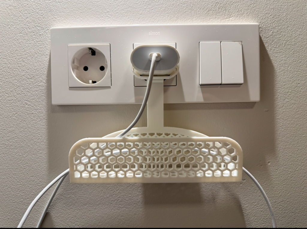 iPhone墙壁充电器手机收纳架